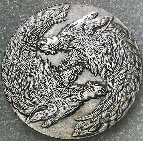 Hobo nickel wolves - nickel,