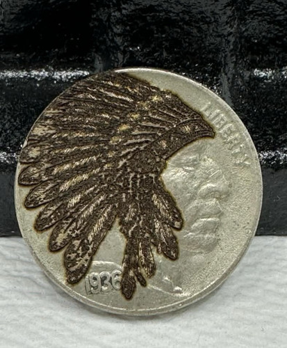 Hobo nickel indian - nickel, chief"